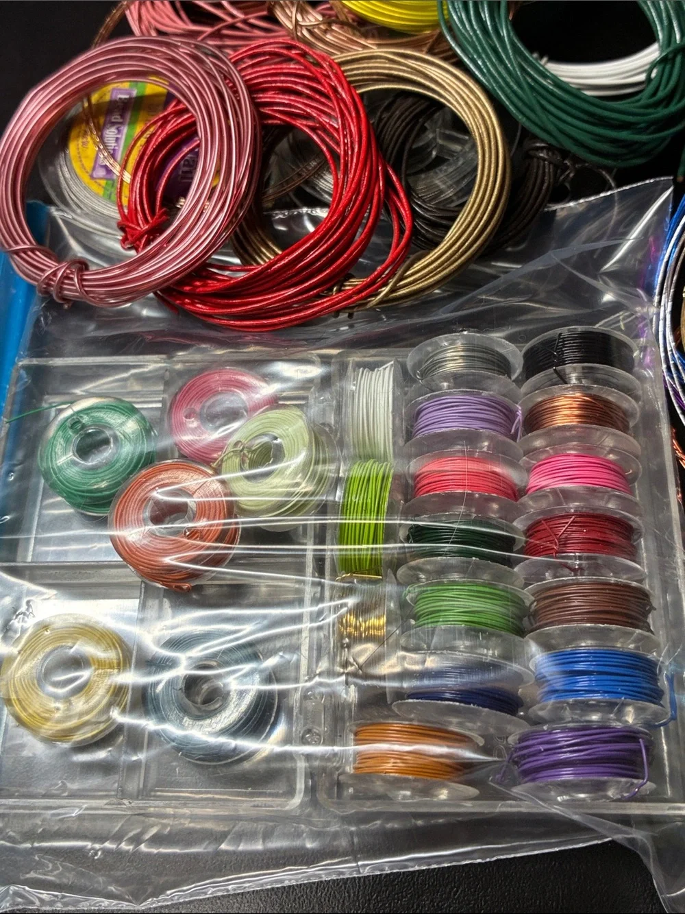 Assorted Colored Craft Wire Spools - Multicolor